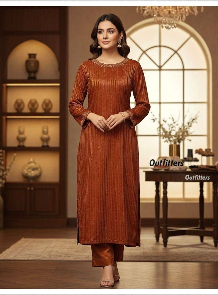 Indian valvet chamki lining 2pc-