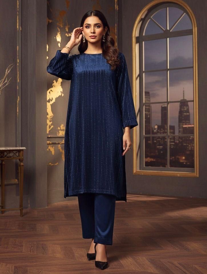 Indian valvet chamki lining 2pc