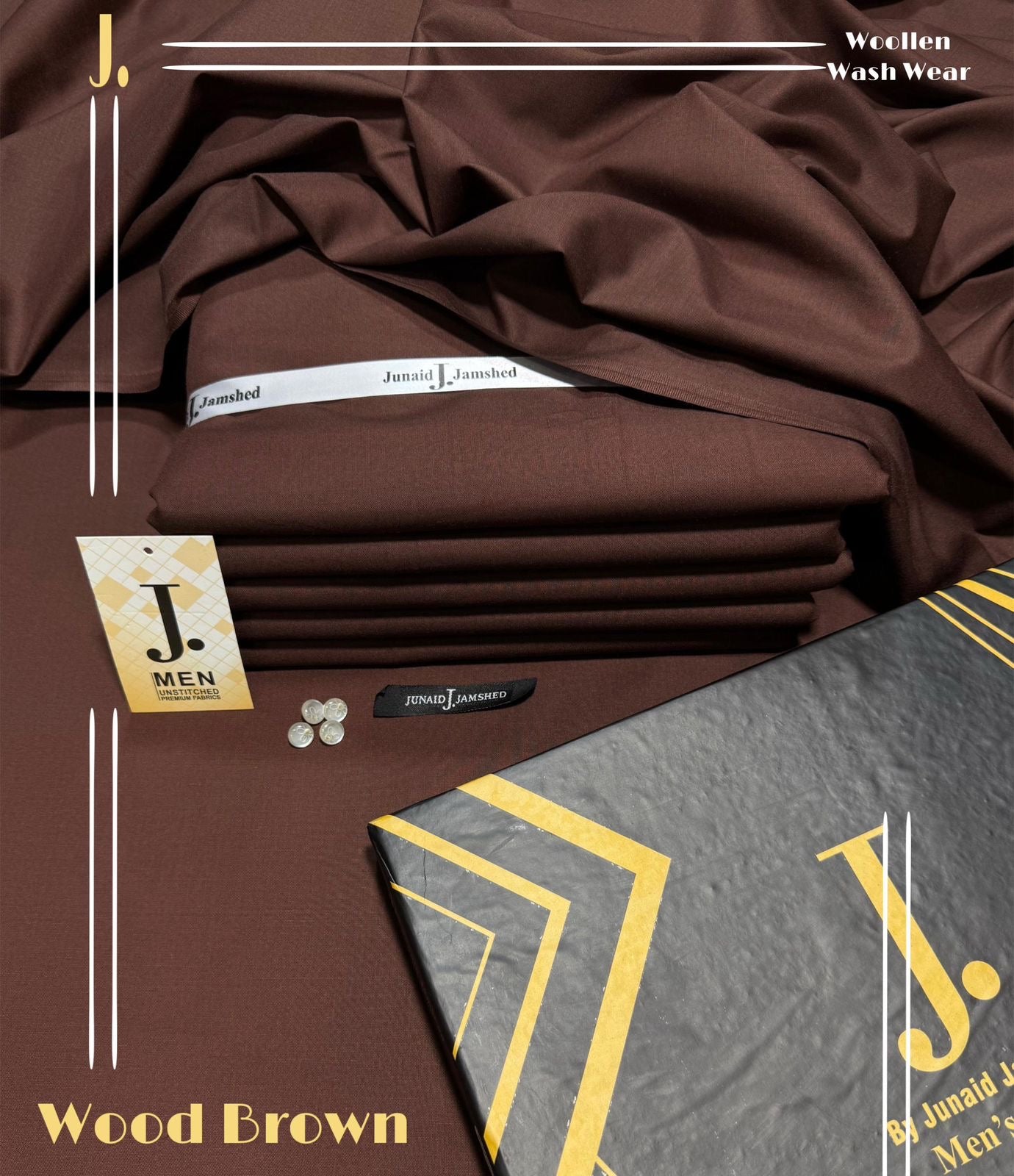 Royal Elite premium wash&wear by j. (Wood brown)