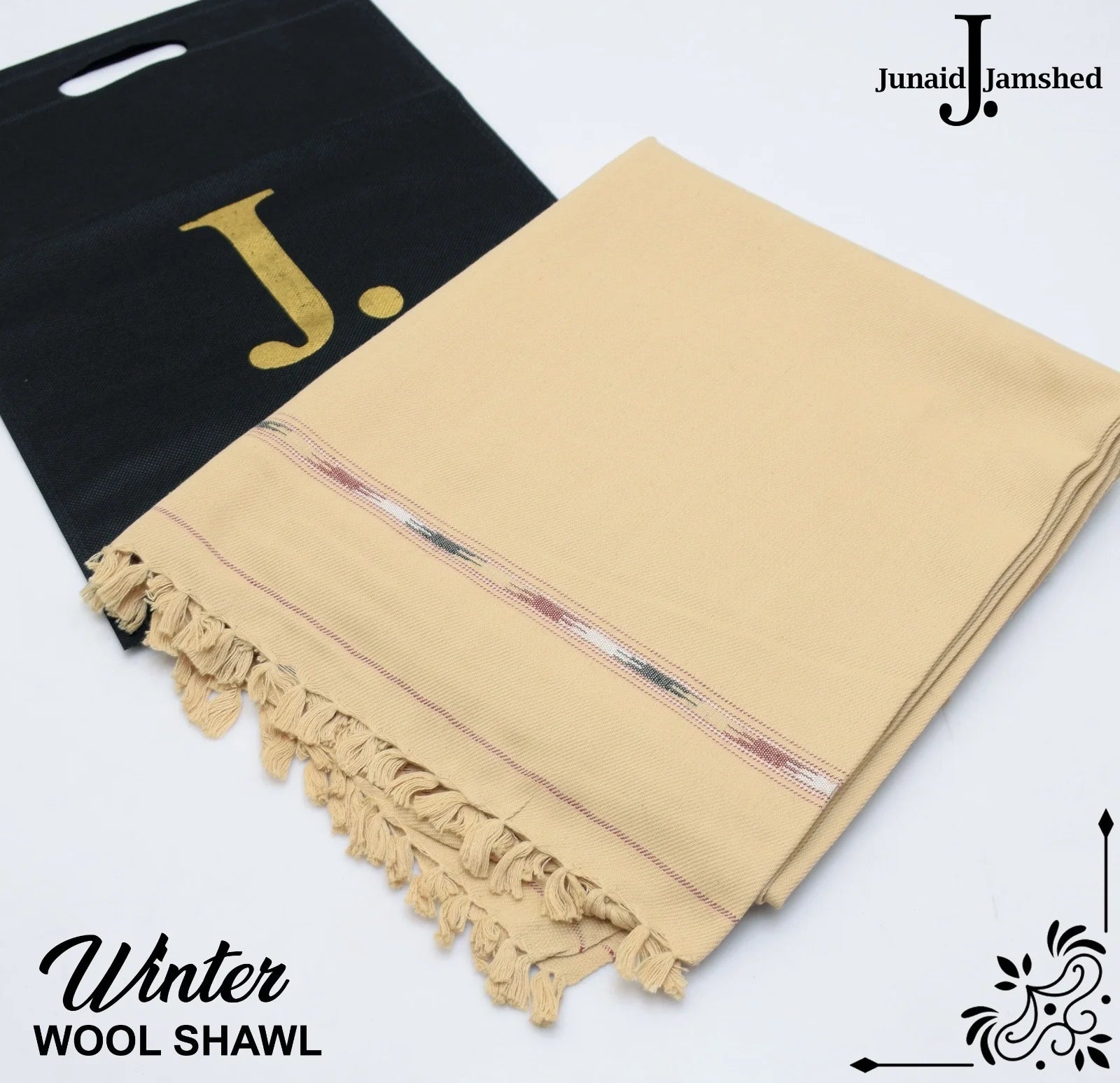 J. Premium Men’s shawl with beg packing (sakin)