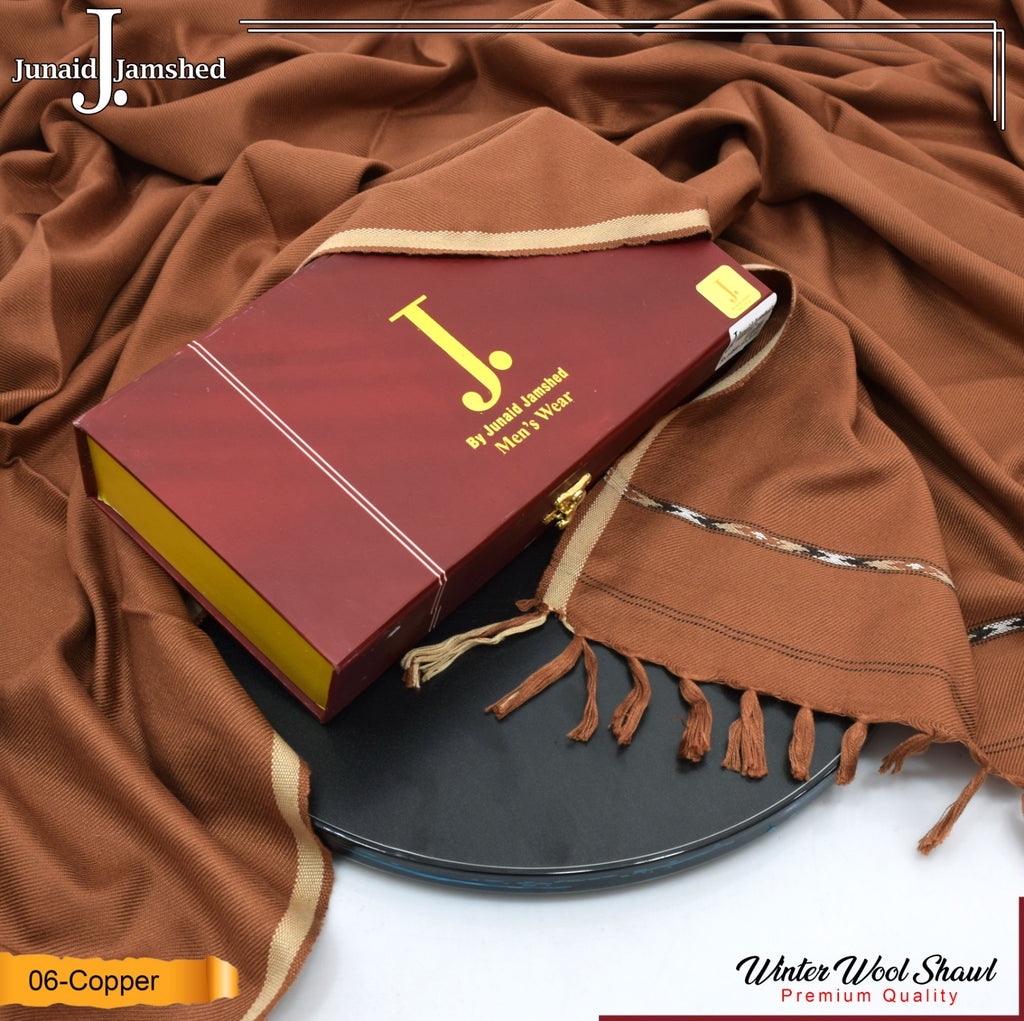 J. Premium men’s shawl with premium box (copper)
