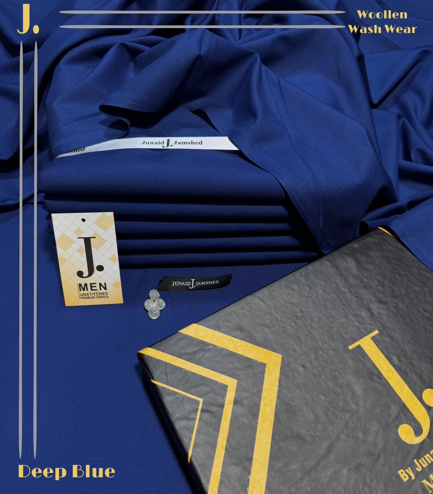 Royal Elite premium wash&wear by j. (Deep blue)