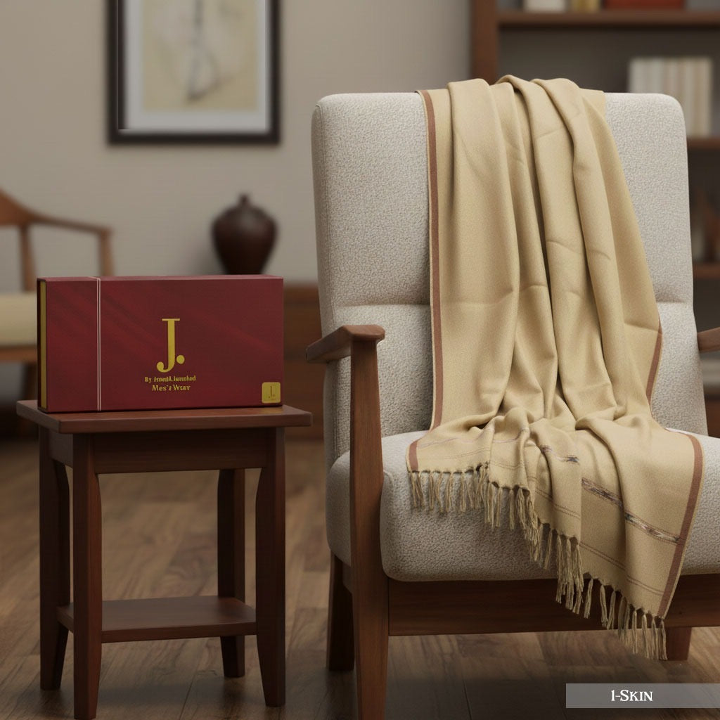 J. Premium Men’s shawl with premium box (sakin)