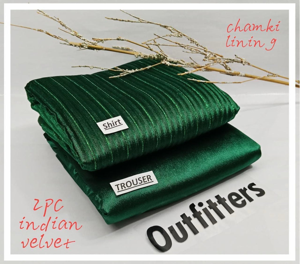 Indian velvet chamki lining 2pc -